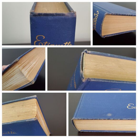 Etiquette by Emily Post : The Blue Book of Social Usage, Hardcover No DJ, 1945 - Picture 14 of 16